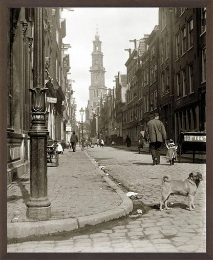 De Bloemstraat in de Jordaan - 1902