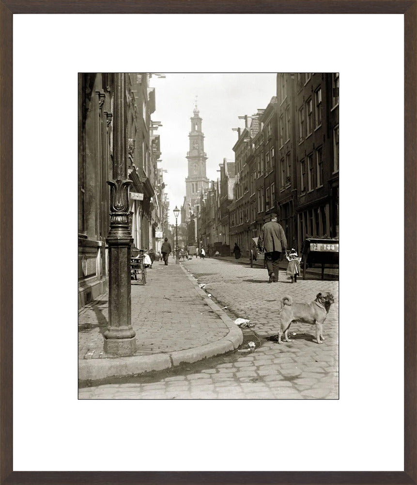 De Bloemstraat in de Jordaan - 1902
