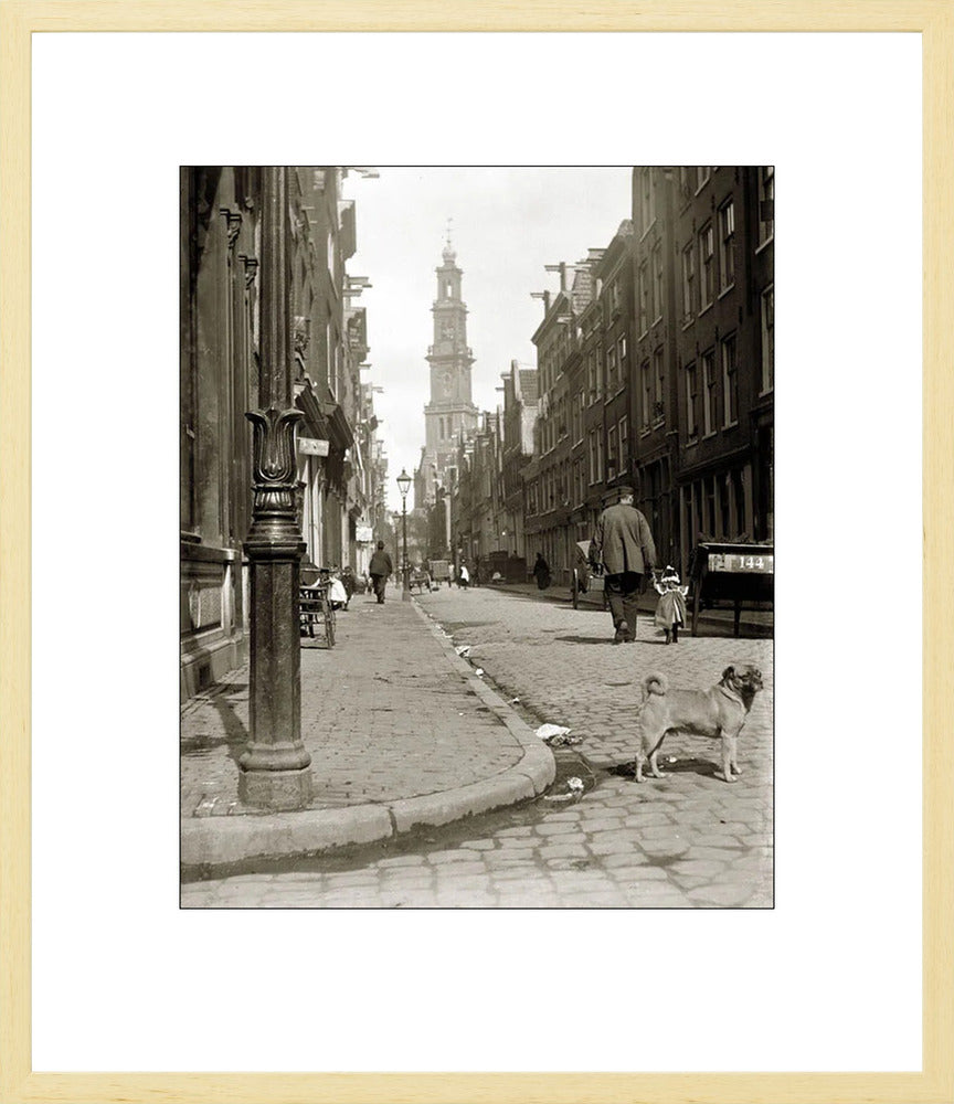 De Bloemstraat in de Jordaan - 1902