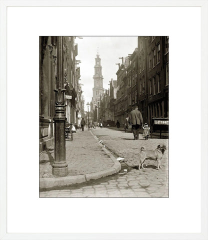De Bloemstraat in de Jordaan - 1902