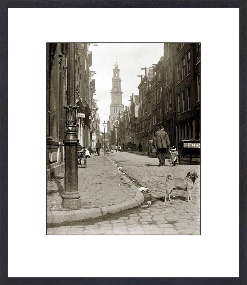 De Bloemstraat in de Jordaan - 1902