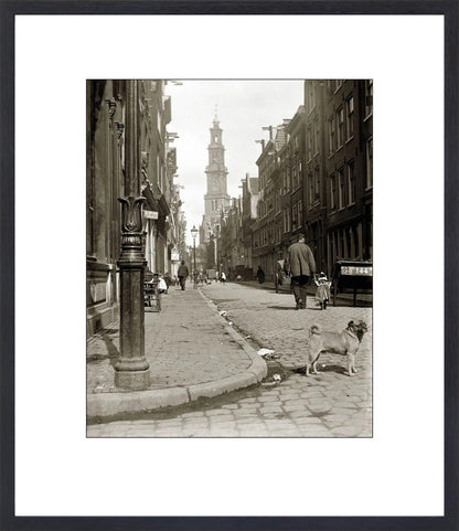 De Bloemstraat in de Jordaan - 1902