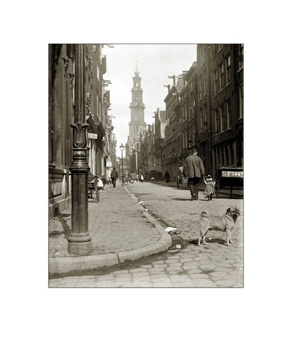 De Bloemstraat in de Jordaan - 1902