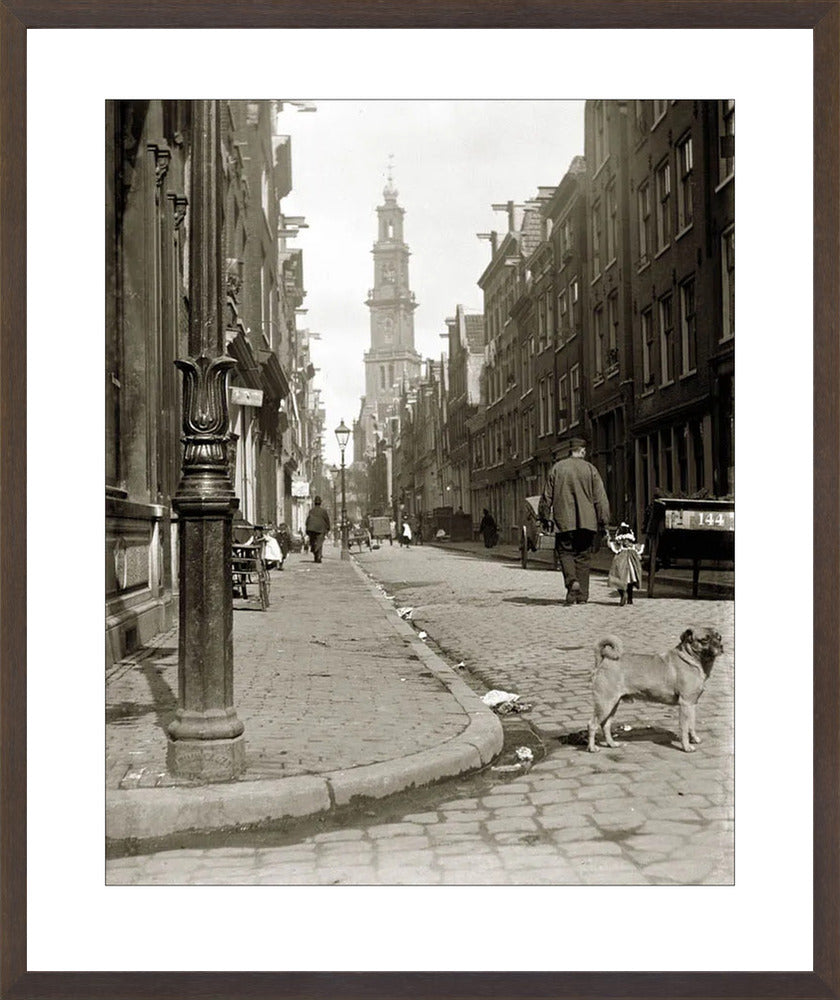 De Bloemstraat in de Jordaan - 1902