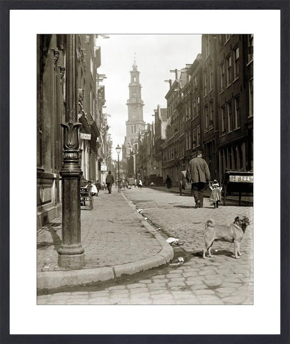 De Bloemstraat in de Jordaan - 1902