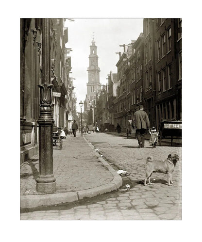 De Bloemstraat in de Jordaan - 1902