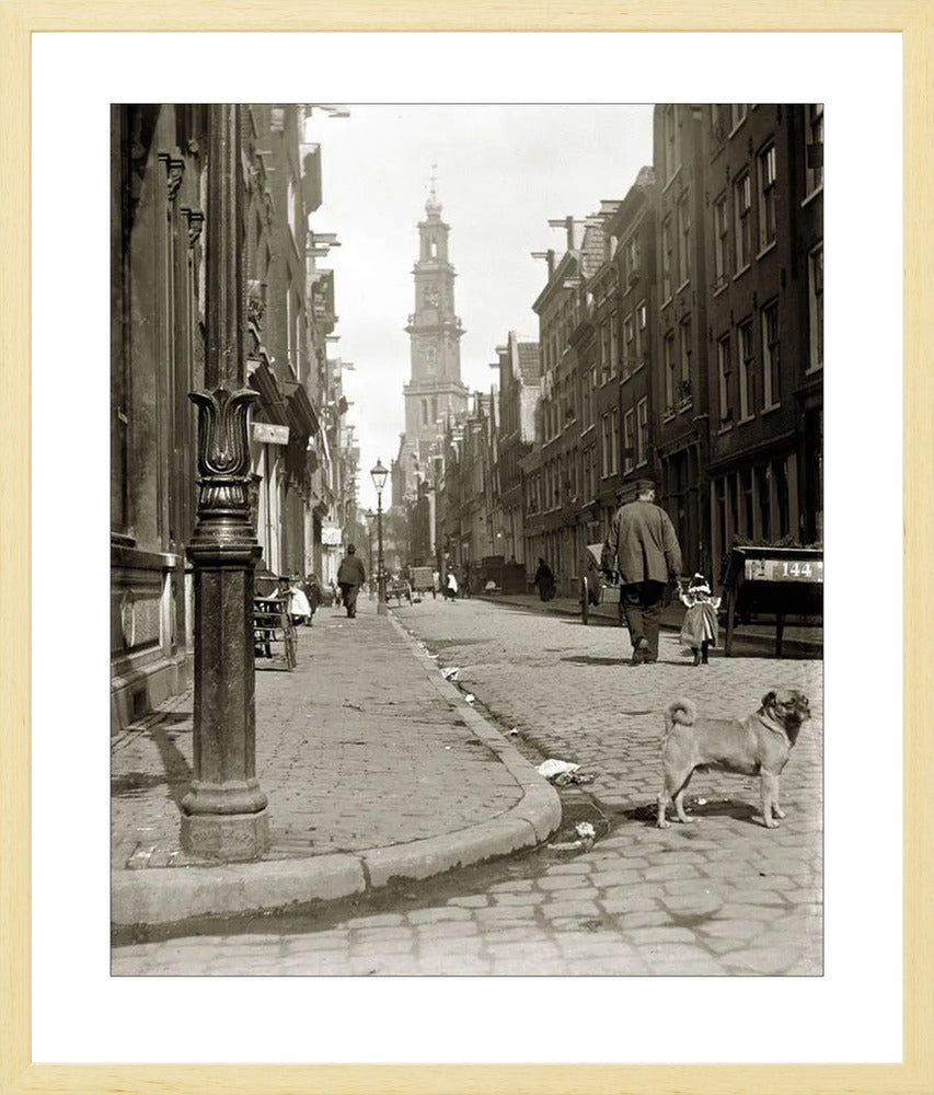 De Bloemstraat in de Jordaan - 1902