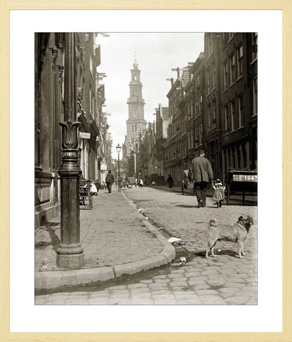 De Bloemstraat in de Jordaan - 1902