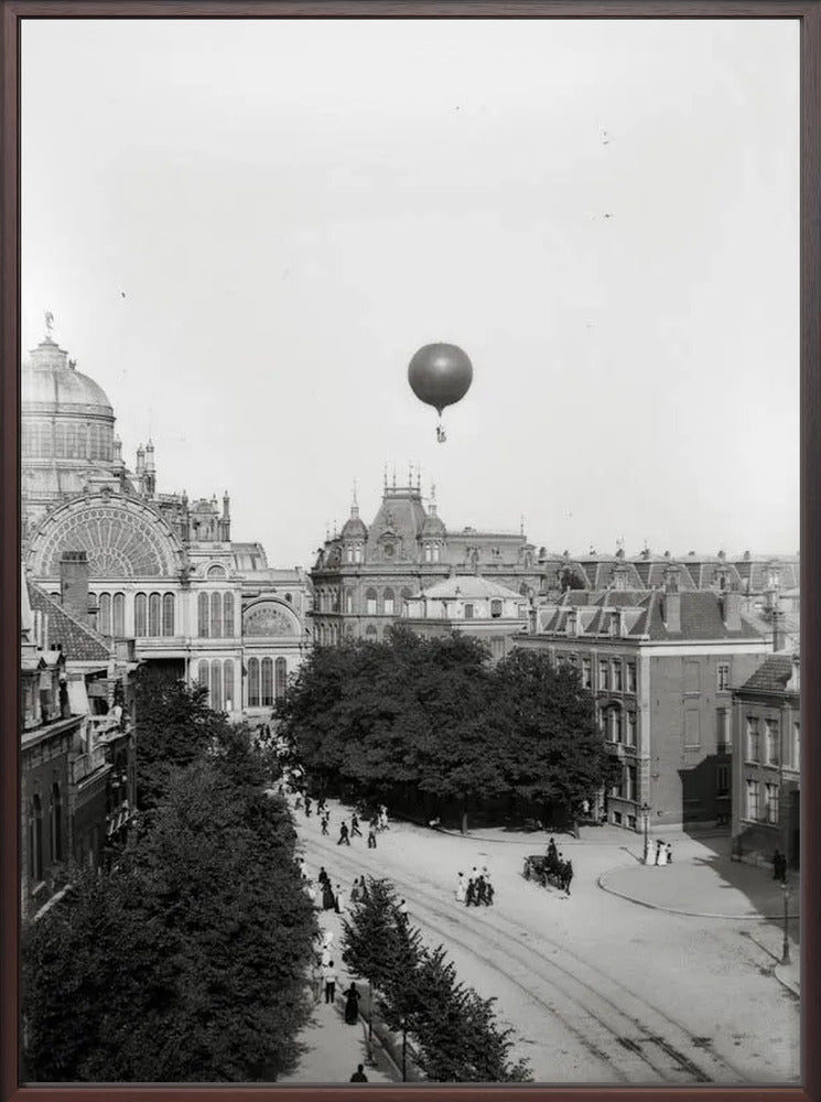Luchtballon 'Koningin Wilhelmina' - 1893