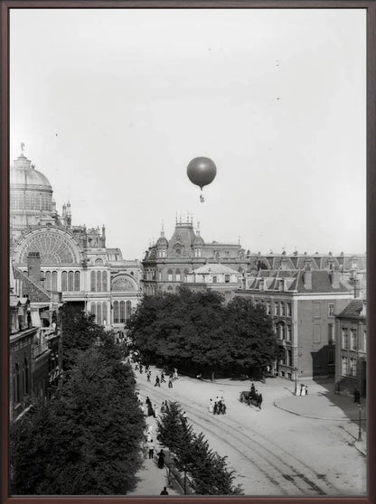 Luchtballon 'Koningin Wilhelmina' - 1893