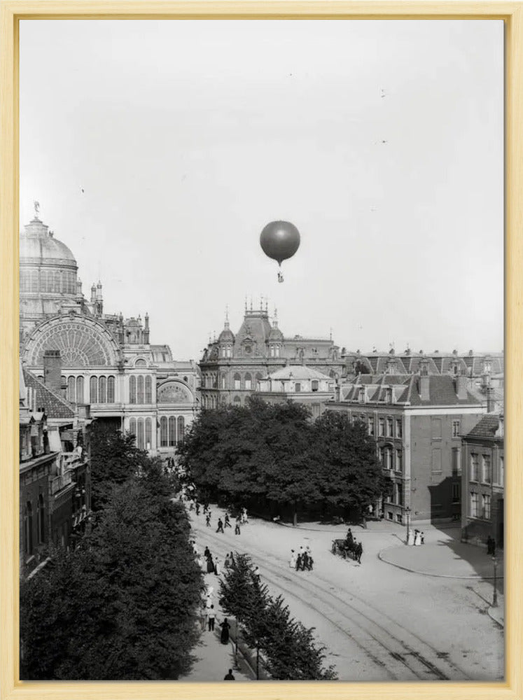 Luchtballon 'Koningin Wilhelmina' - 1893