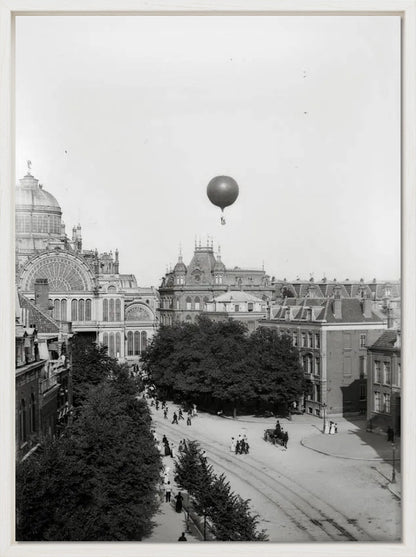 Luchtballon 'Koningin Wilhelmina' - 1893