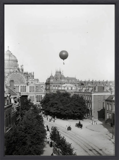 Luchtballon 'Koningin Wilhelmina' - 1893