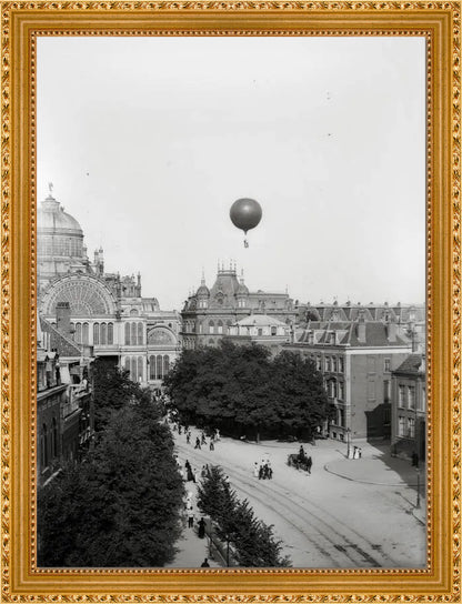 Luchtballon 'Koningin Wilhelmina' - 1893