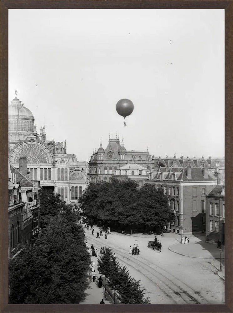 Luchtballon 'Koningin Wilhelmina' - 1893