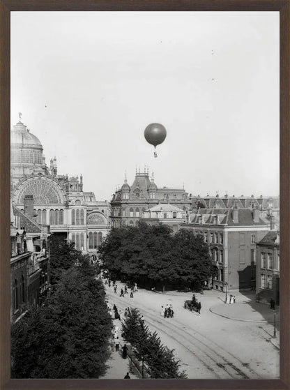 Luchtballon 'Koningin Wilhelmina' - 1893
