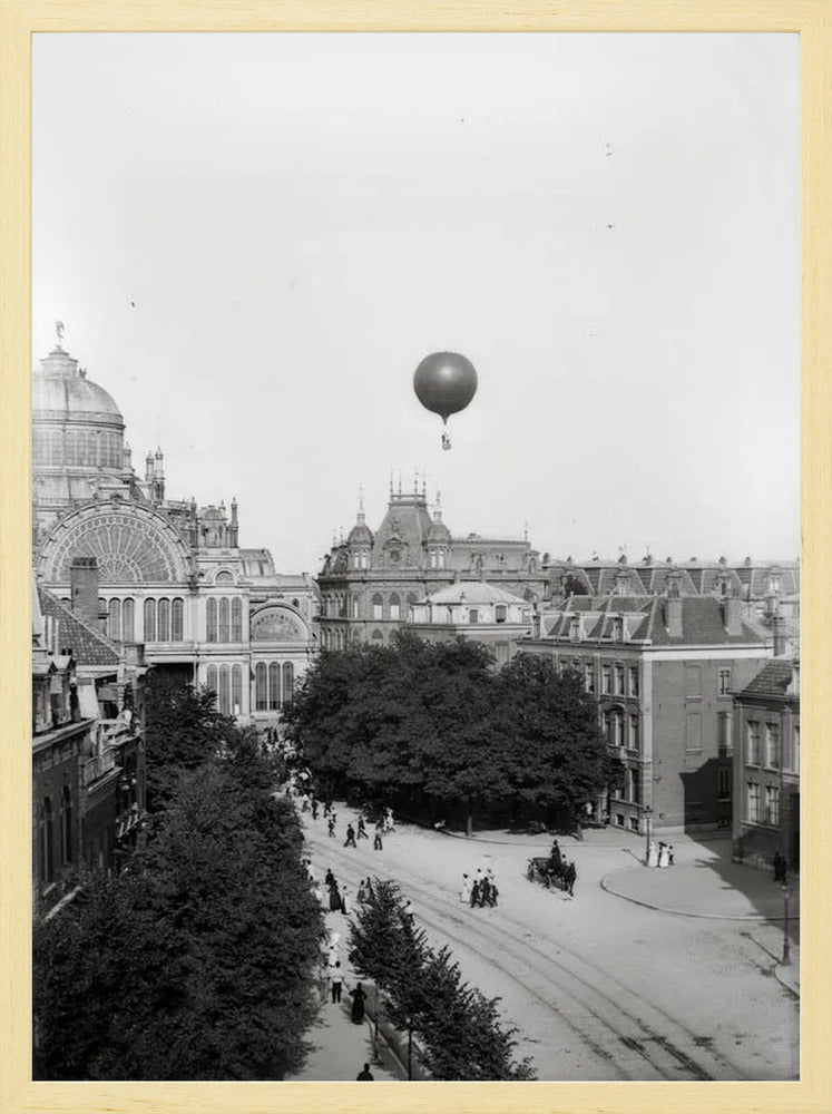 Luchtballon 'Koningin Wilhelmina' - 1893