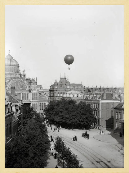 Luchtballon 'Koningin Wilhelmina' - 1893