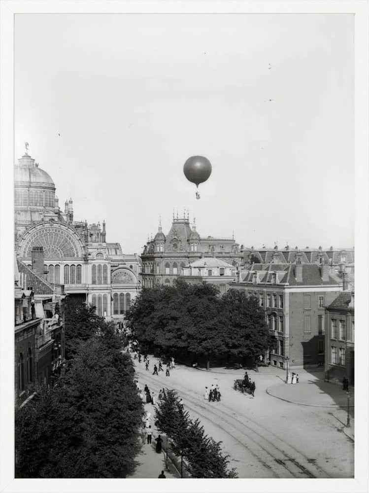 Luchtballon 'Koningin Wilhelmina' - 1893