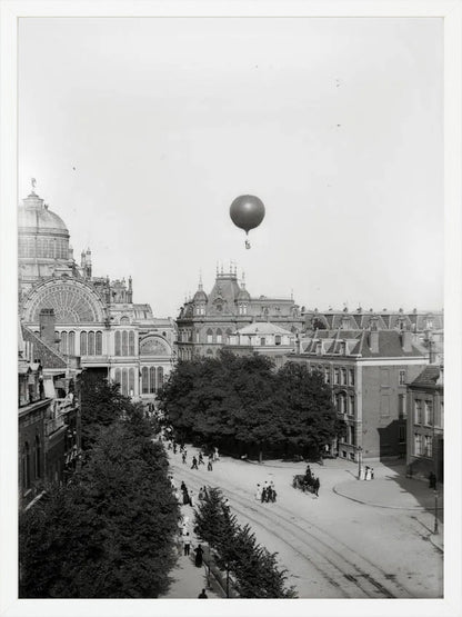 Luchtballon 'Koningin Wilhelmina' - 1893