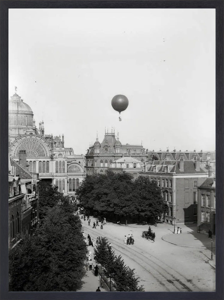 Luchtballon 'Koningin Wilhelmina' - 1893