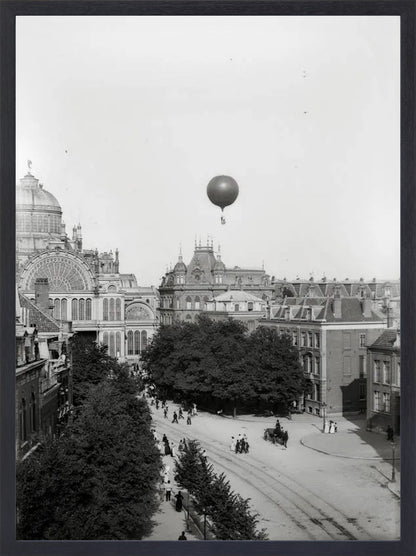 Luchtballon 'Koningin Wilhelmina' - 1893