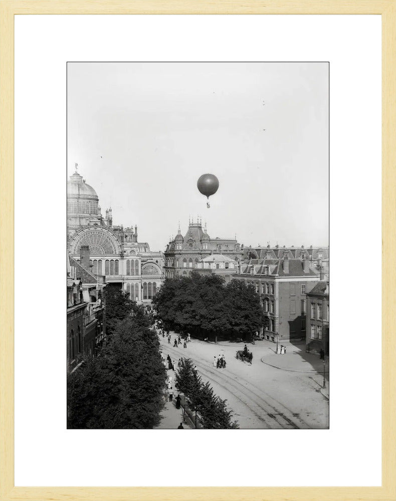 Luchtballon 'Koningin Wilhelmina' - 1893