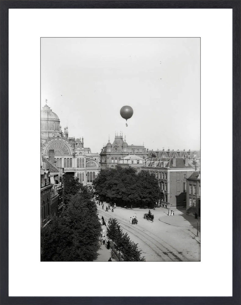 Luchtballon 'Koningin Wilhelmina' - 1893