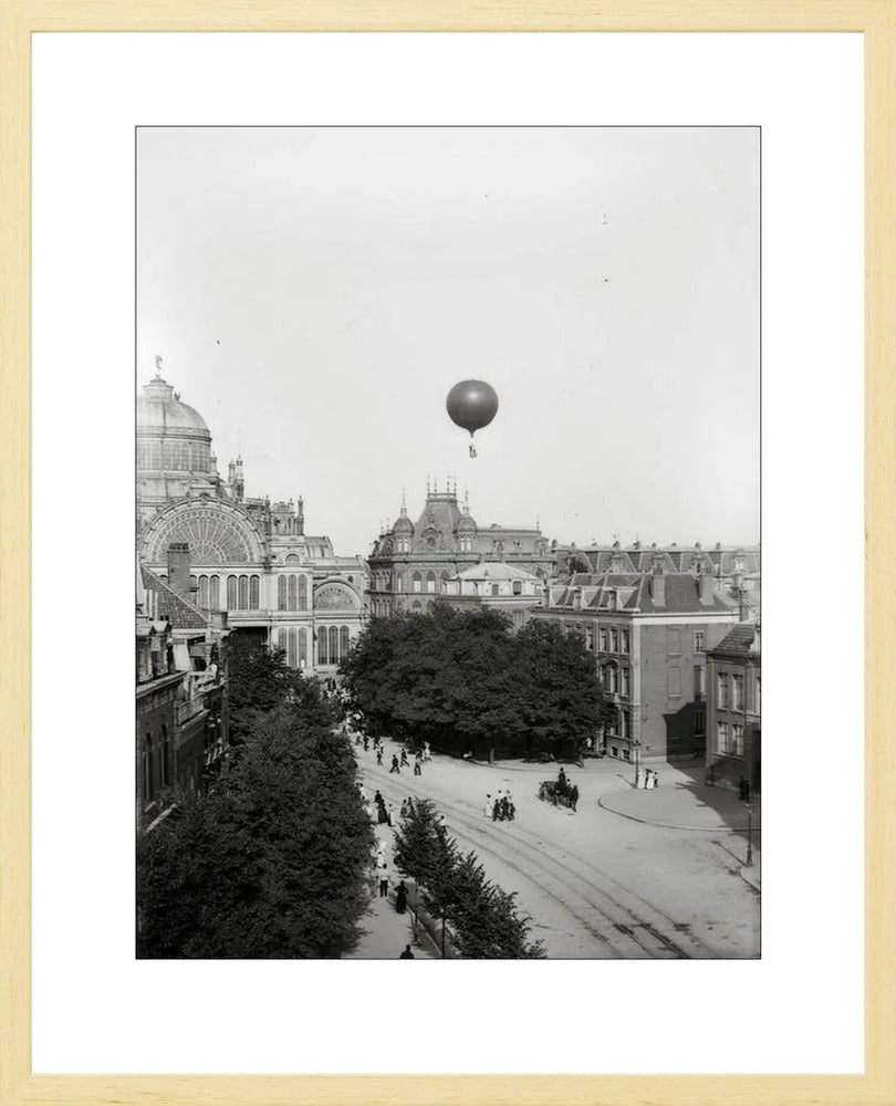 Luchtballon 'Koningin Wilhelmina' - 1893