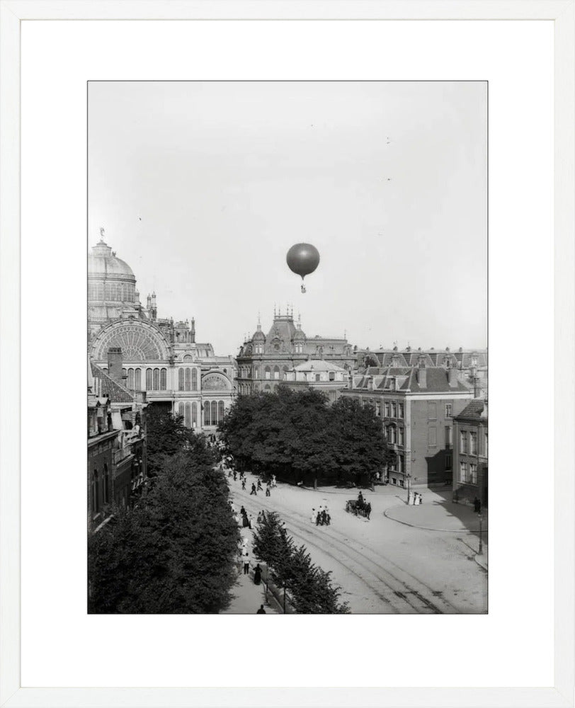 Luchtballon 'Koningin Wilhelmina' - 1893