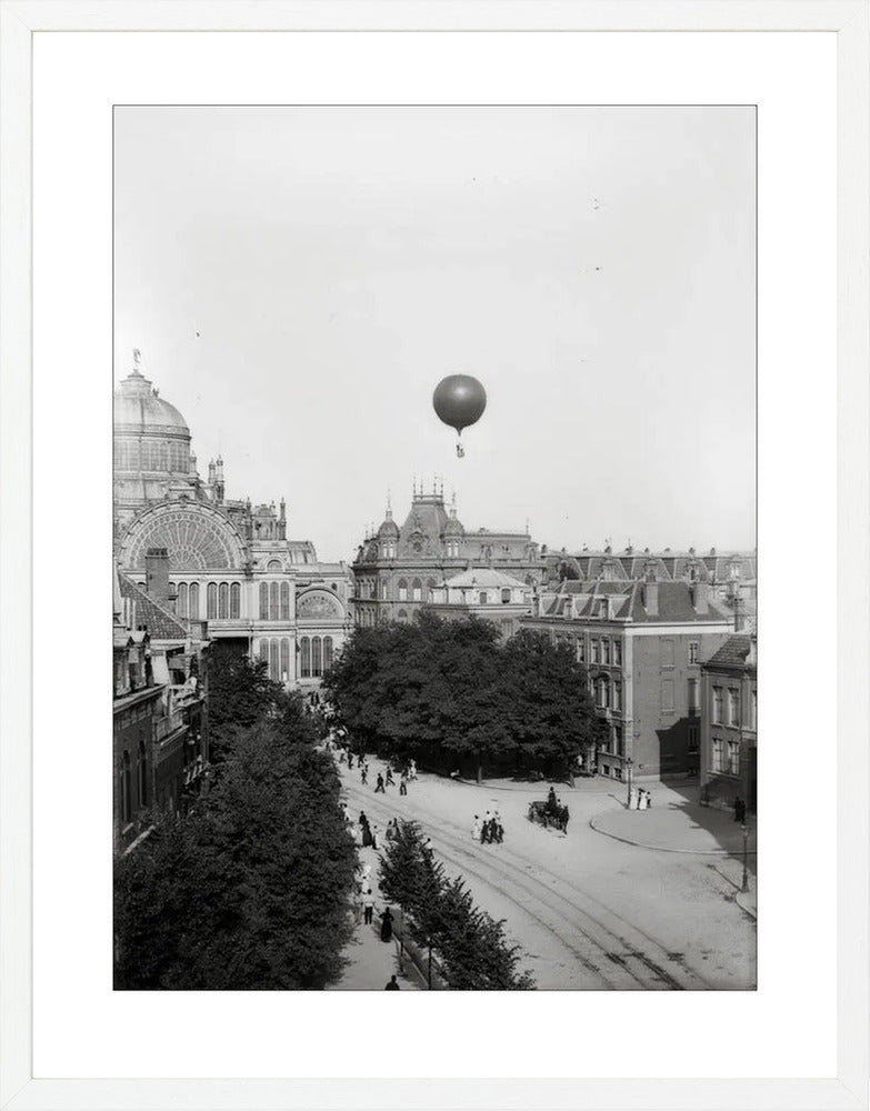 Luchtballon 'Koningin Wilhelmina' - 1893