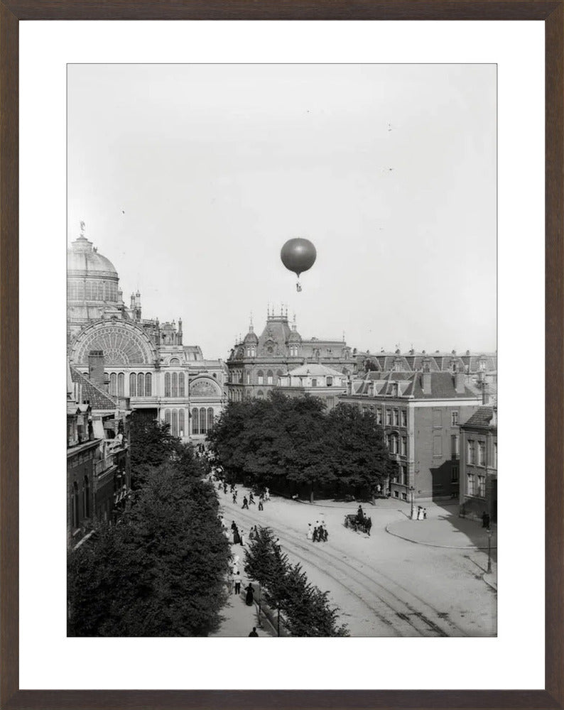 Luchtballon 'Koningin Wilhelmina' - 1893