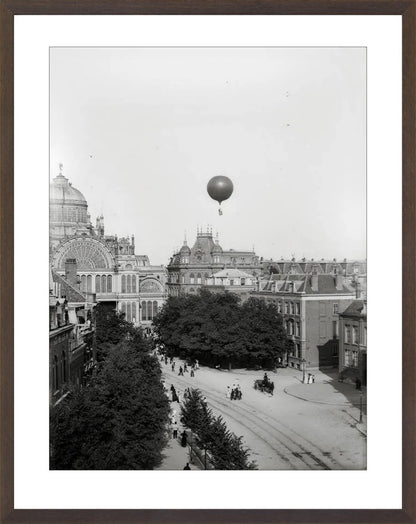 Luchtballon 'Koningin Wilhelmina' - 1893