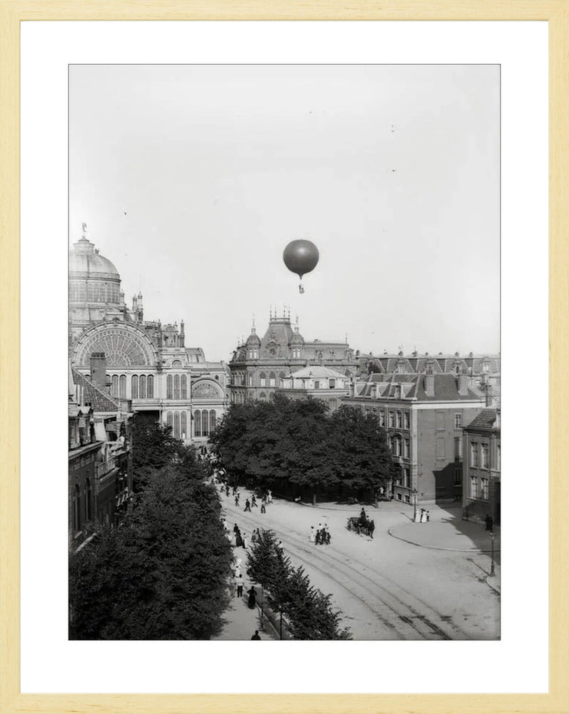 Luchtballon 'Koningin Wilhelmina' - 1893