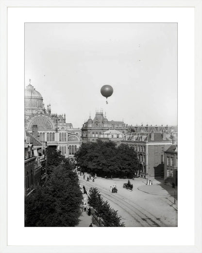 Luchtballon 'Koningin Wilhelmina' - 1893
