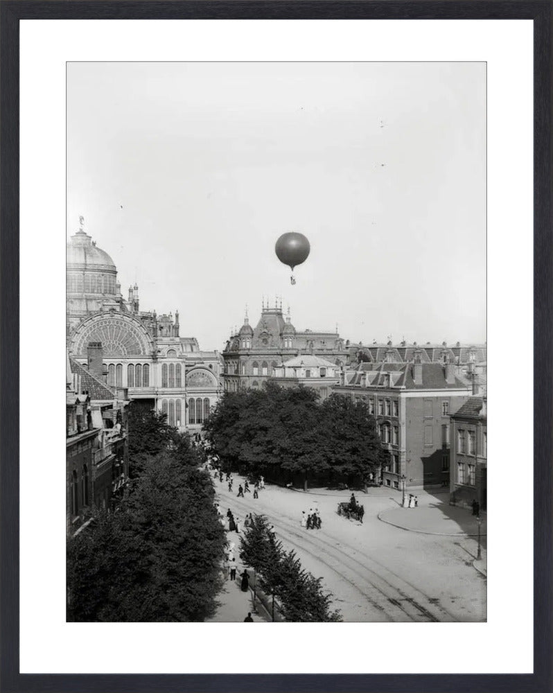 Luchtballon 'Koningin Wilhelmina' - 1893