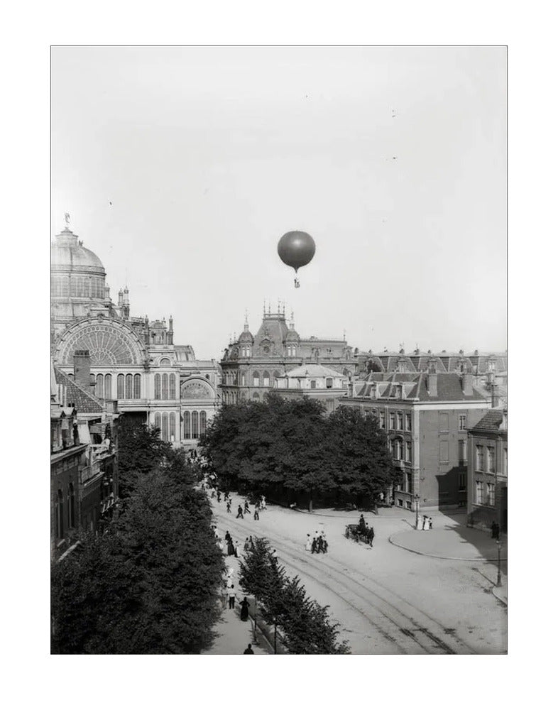 Luchtballon 'Koningin Wilhelmina' - 1893