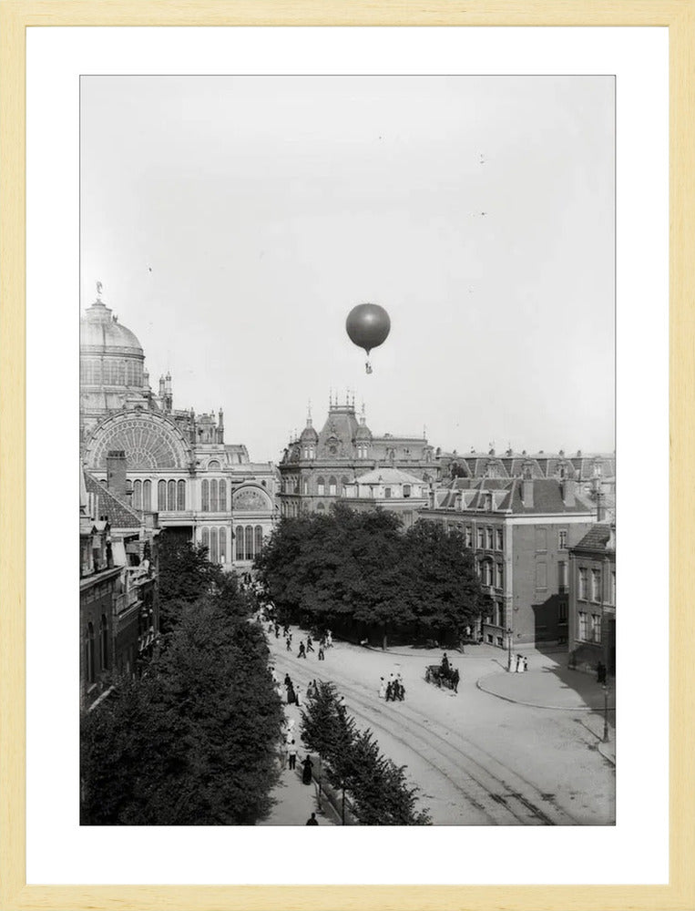 Luchtballon 'Koningin Wilhelmina' - 1893