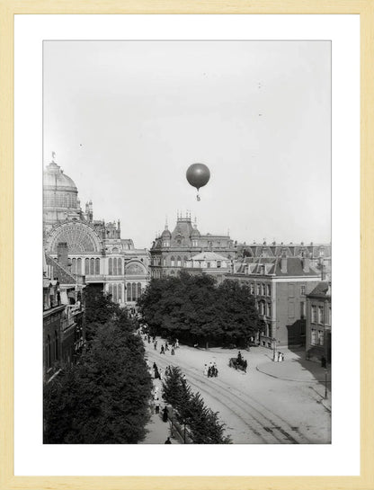 Luchtballon 'Koningin Wilhelmina' - 1893