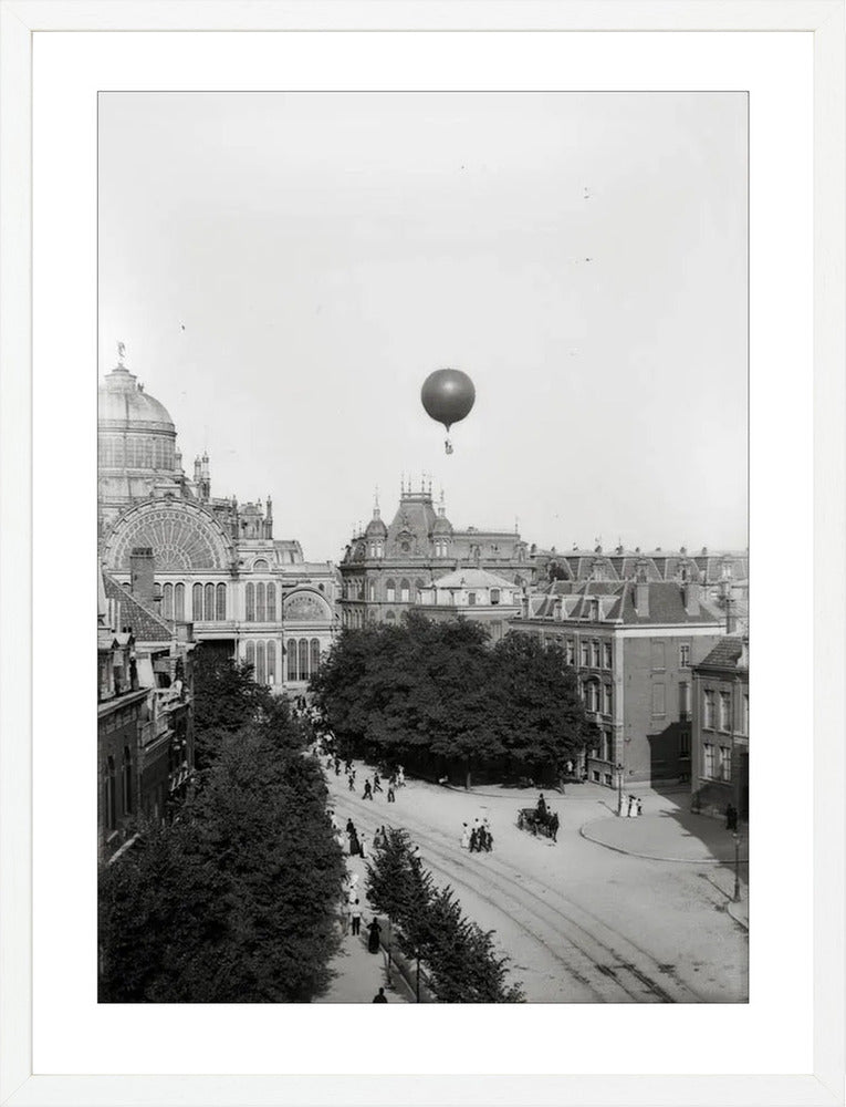 Luchtballon 'Koningin Wilhelmina' - 1893