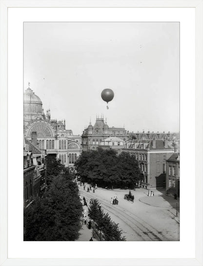 Luchtballon 'Koningin Wilhelmina' - 1893