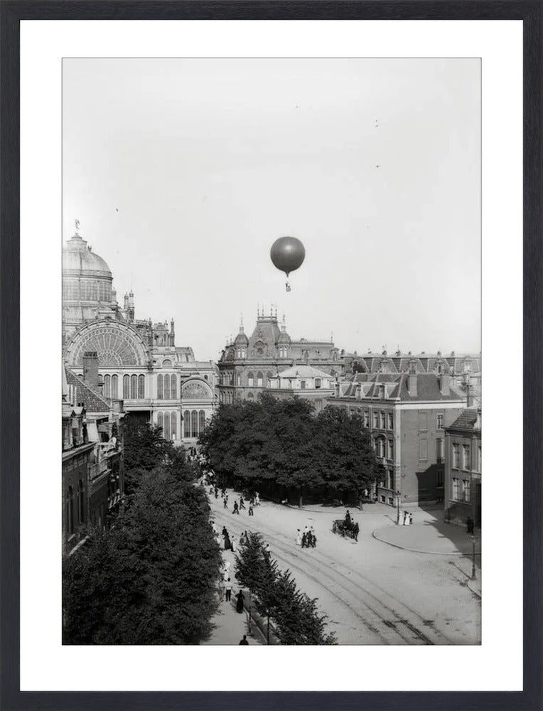 Luchtballon 'Koningin Wilhelmina' - 1893