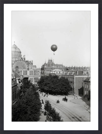 Luchtballon 'Koningin Wilhelmina' - 1893