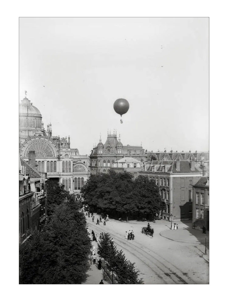 Luchtballon 'Koningin Wilhelmina' - 1893