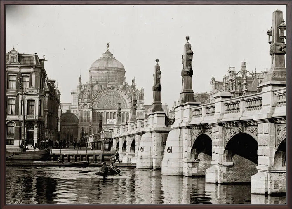 De Hogesluis en het Paleis voor Volksvlijt - 1894