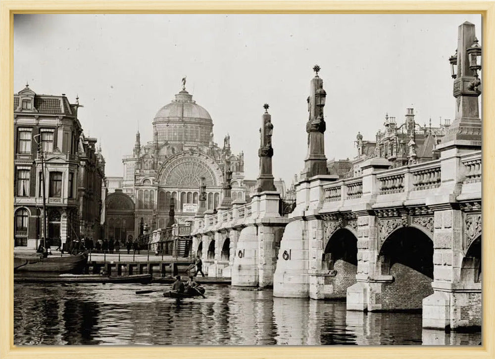 De Hogesluis en het Paleis voor Volksvlijt - 1894