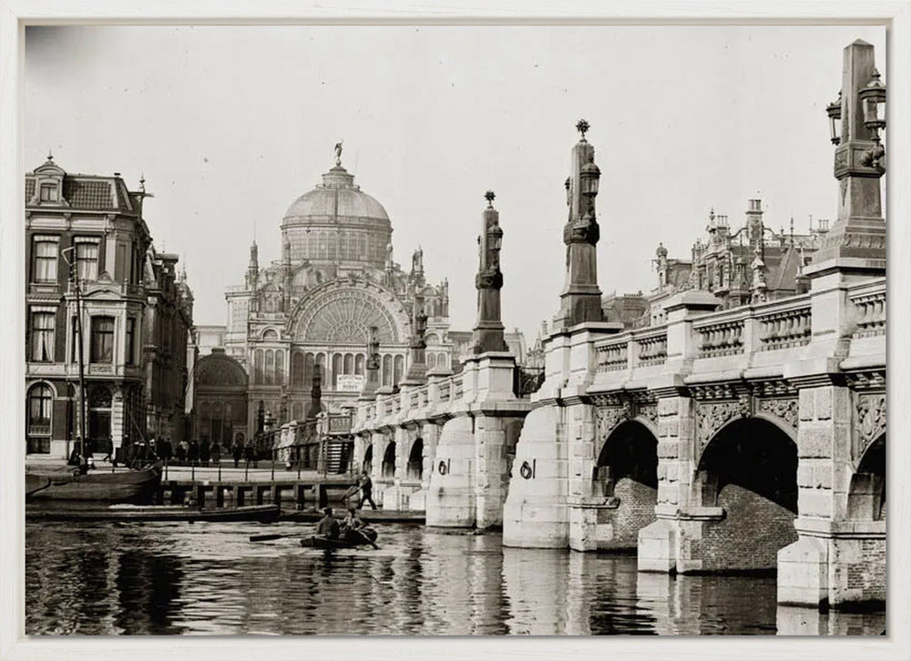 De Hogesluis en het Paleis voor Volksvlijt - 1894