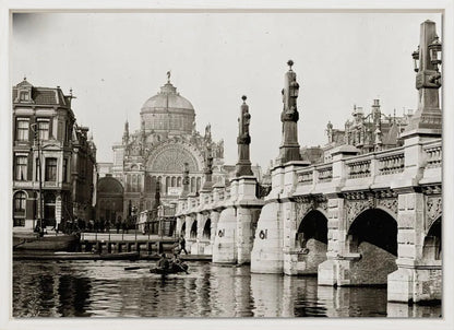 De Hogesluis en het Paleis voor Volksvlijt - 1894