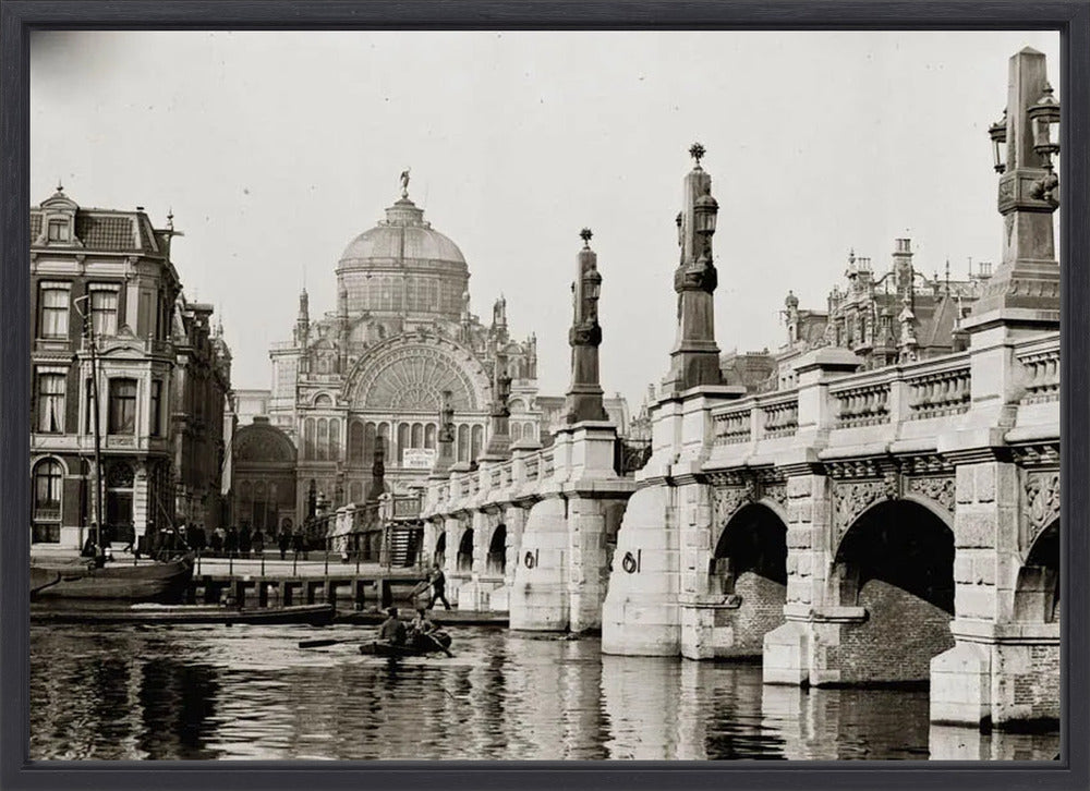 De Hogesluis en het Paleis voor Volksvlijt - 1894
