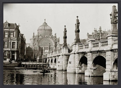 De Hogesluis en het Paleis voor Volksvlijt - 1894